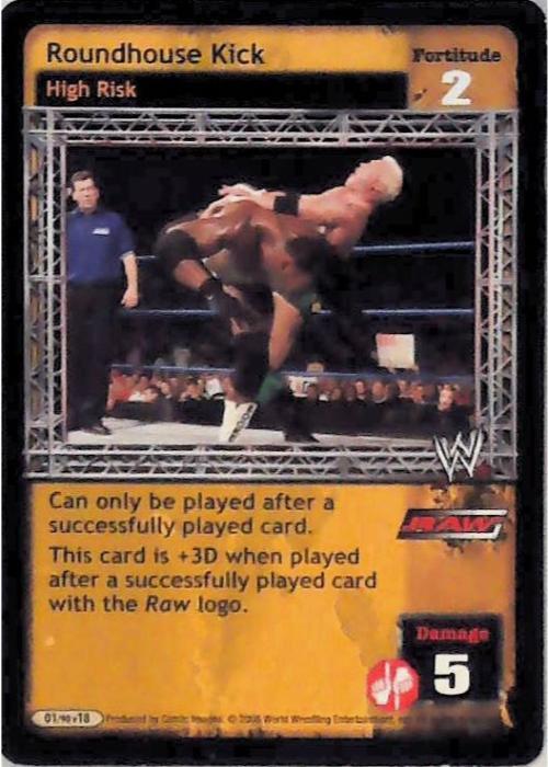 Raw Deal CCG | Roundhouse Kick - Royal Rumble | The Nerd Merchant