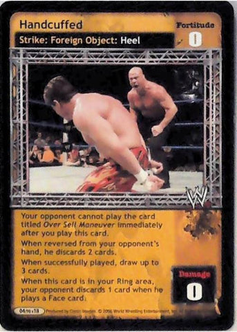 Raw Deal CCG | Handcuffed - Royal Rumble | The Nerd Merchant