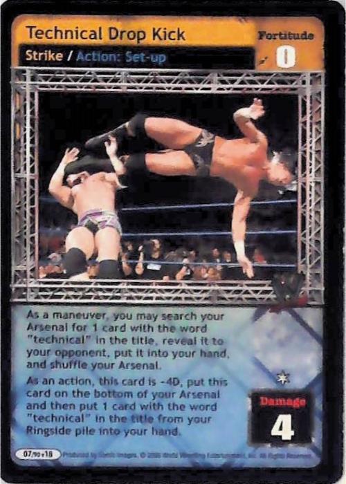 Raw Deal CCG | Technical Drop Kick - Royal Rumble | The Nerd Merchant