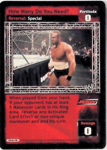 Raw Deal CCG | How Many Do You Need? - Royal Rumble | The Nerd Merchant