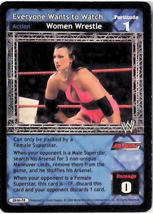 Raw Deal CCG | Everyone Wants to Watch Women Wrestle - Royal Rumble | The Nerd Merchant