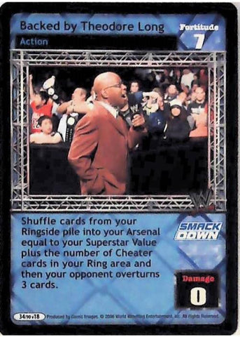 Raw Deal CCG | Backed by Theodore Long - Royal Rumble | The Nerd Merchant