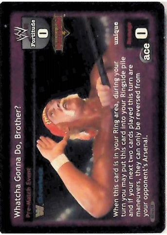 Raw Deal CCG | Whatcha Gonna Do, Brother? - Royal Rumble | The Nerd Merchant