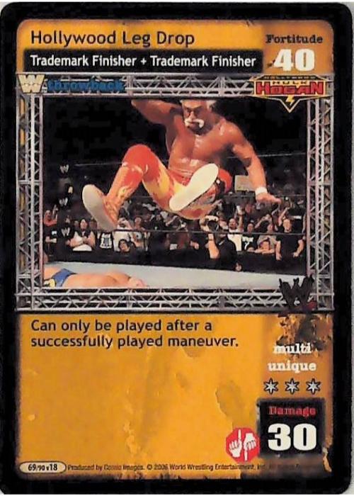 Raw Deal CCG | Hollywood Leg Drop - Royal Rumble | The Nerd Merchant