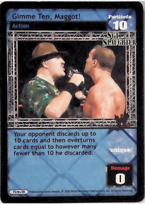 Raw Deal CCG | Gimme Ten, Maggot! - Royal Rumble | The Nerd Merchant