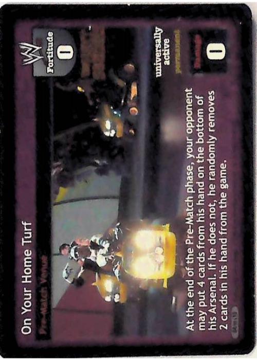 Raw Deal CCG | On Your Home Turf - Royal Rumble | The Nerd Merchant