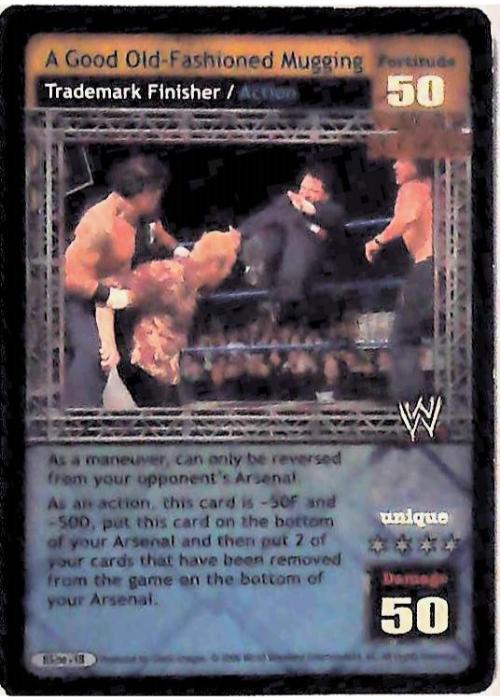 Raw Deal CCG | A Good Old-Fashioned Mugging - Royal Rumble | The Nerd Merchant