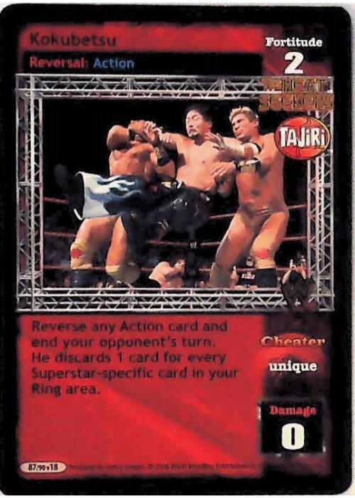 Raw Deal CCG | Kokubetsu - Royal Rumble | The Nerd Merchant