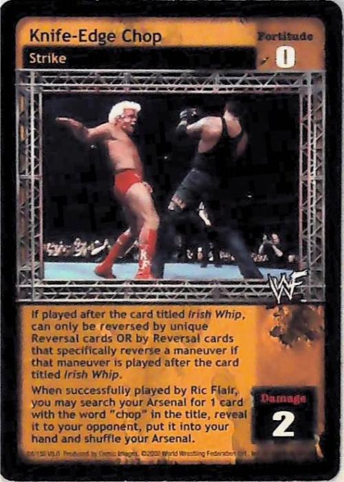 Raw Deal CCG | Knife-Edge Chop - Summerslam | The Nerd Merchant