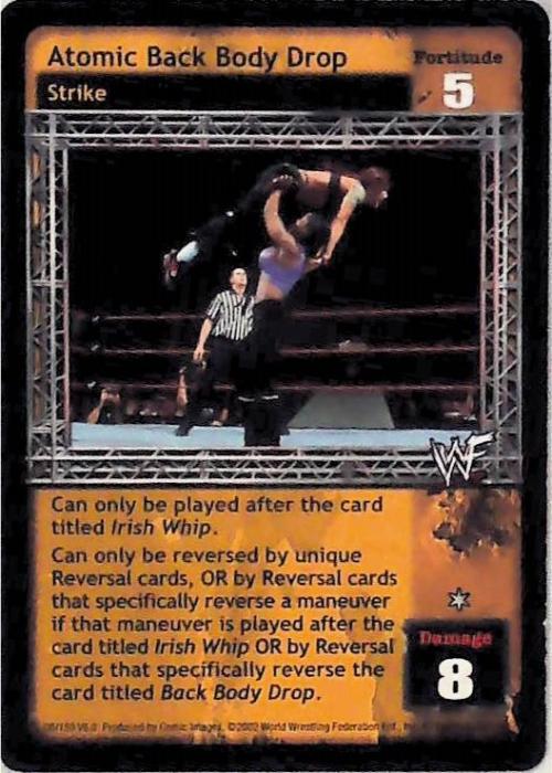 Raw Deal CCG | Atomic Back Body Drop - Summerslam | The Nerd Merchant