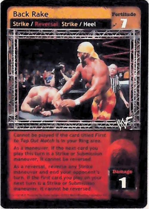 Raw Deal CCG | Back Rake - Summerslam | The Nerd Merchant