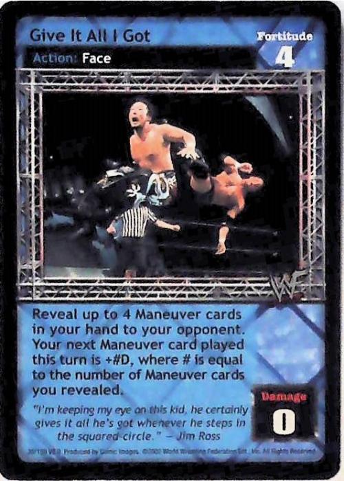 Raw Deal CCG | Give It All I Got - Summerslam | The Nerd Merchant