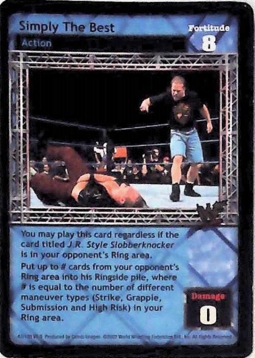 Raw Deal CCG | Simply The Best - Summerslam | The Nerd Merchant