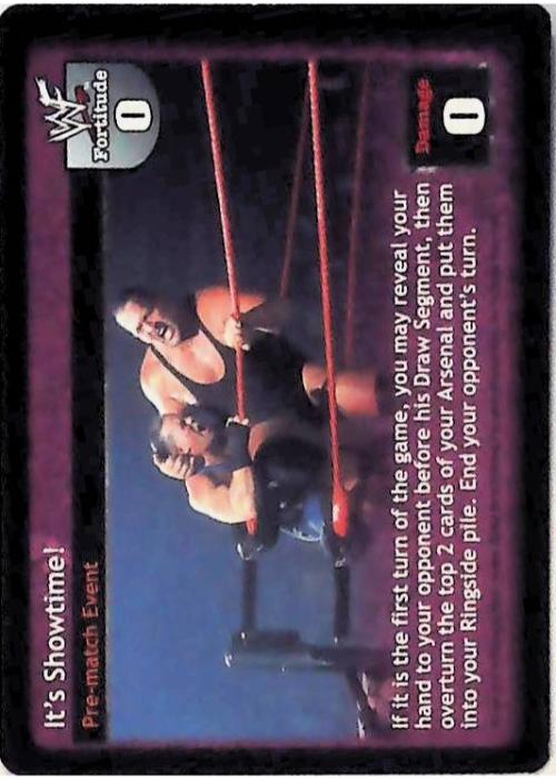 Raw Deal CCG | It’s Showtime! - Summerslam | The Nerd Merchant