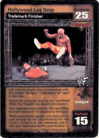 Raw Deal CCG | Hollywood Leg Drop (Foil) - Summerslam | The Nerd Merchant