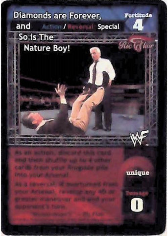 Raw Deal CCG | Diamonds are Forever, and So is The Nature Boy! (Foil) - Summerslam | The Nerd Merchant