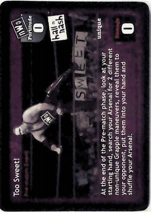 Raw Deal CCG | Too Sweet! - Summerslam | The Nerd Merchant