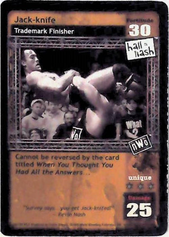 Raw Deal CCG | Jack-knife - Summerslam | The Nerd Merchant