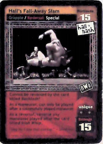 Raw Deal CCG | Hall’s Fall-Away Slam (Foil) - Summerslam | The Nerd Merchant