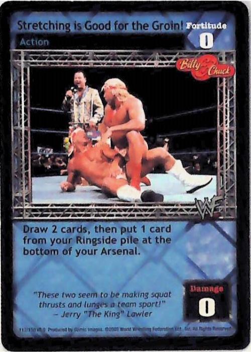 Raw Deal CCG | Stretching is Good for the Groin! - Summerslam | The Nerd Merchant