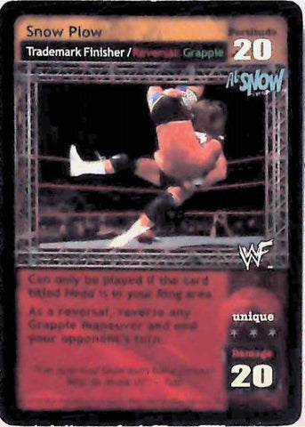 Raw Deal CCG | Snow Plow - Summerslam | The Nerd Merchant