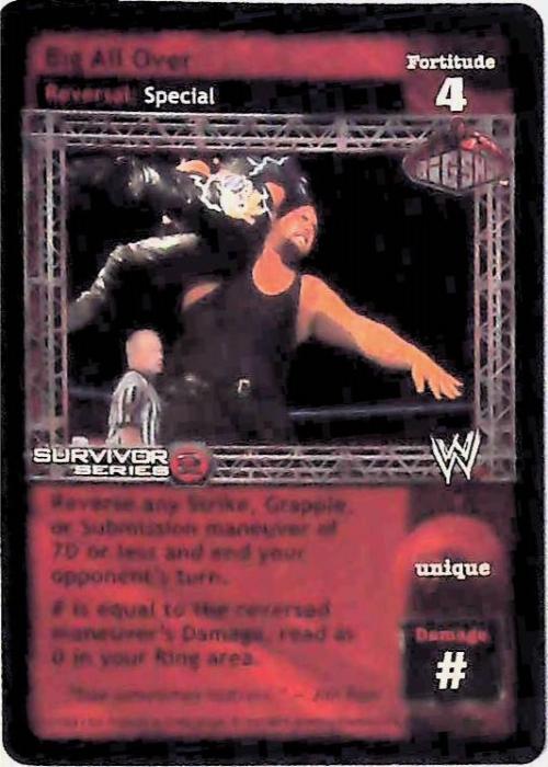 Raw Deal CCG | Big All Over - Summerslam | The Nerd Merchant