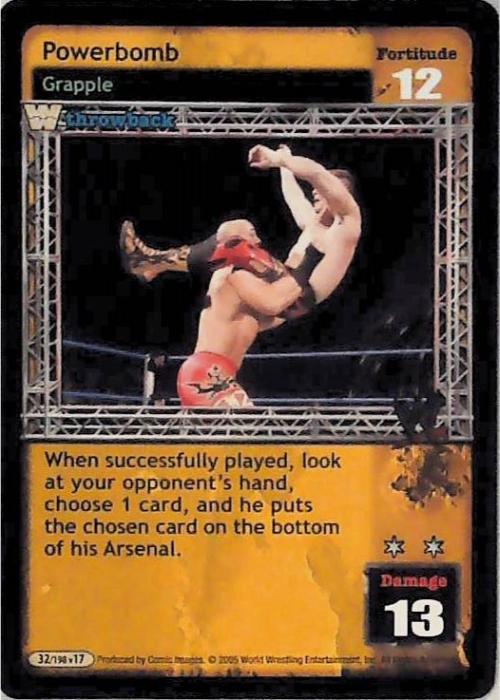 Raw Deal CCG | Powerbomb - Unforgiven | The Nerd Merchant