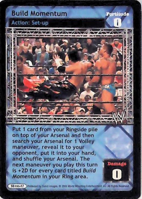 Raw Deal CCG | Build Momentum - Unforgiven | The Nerd Merchant
