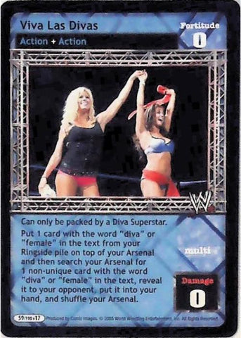 Raw Deal CCG | Viva Las Divas - Unforgiven | The Nerd Merchant