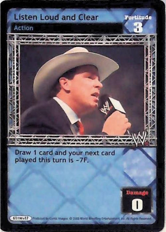 Raw Deal CCG | Listen Loud and Clear - Unforgiven | The Nerd Merchant