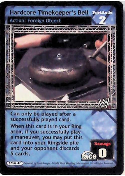 Raw Deal CCG | Hardcore Timekeeper’s Bell - Unforgiven | The Nerd Merchant