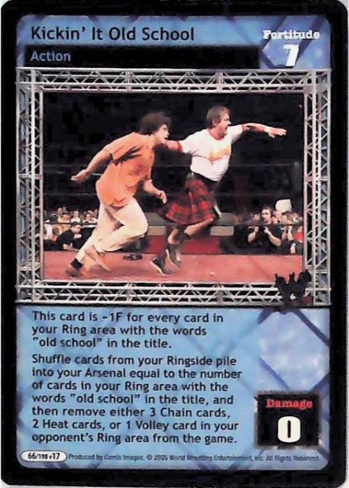 Raw Deal CCG | Kickin’ It Old School - Unforgiven | The Nerd Merchant