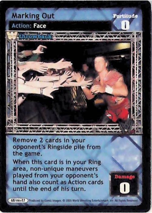 Raw Deal CCG | Marking Out - Unforgiven | The Nerd Merchant