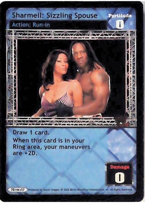 Raw Deal CCG | Sharmell: Sizzling Spouse - Unforgiven | The Nerd Merchant