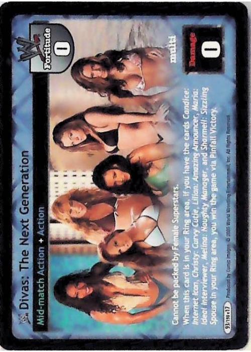 Raw Deal CCG | WWE Divas: The Next Generation - Unforgiven | The Nerd Merchant