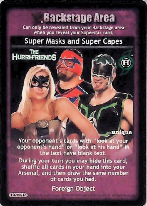 Raw Deal CCG | Super Masks and Super Capes - Unforgiven | The Nerd Merchant