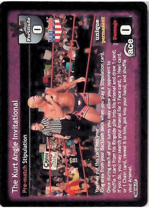 Raw Deal CCG | The Kurt Angle Invitational - Unforgiven | The Nerd Merchant