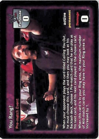 Raw Deal CCG | You Rang? - Vengeance | The Nerd Merchant