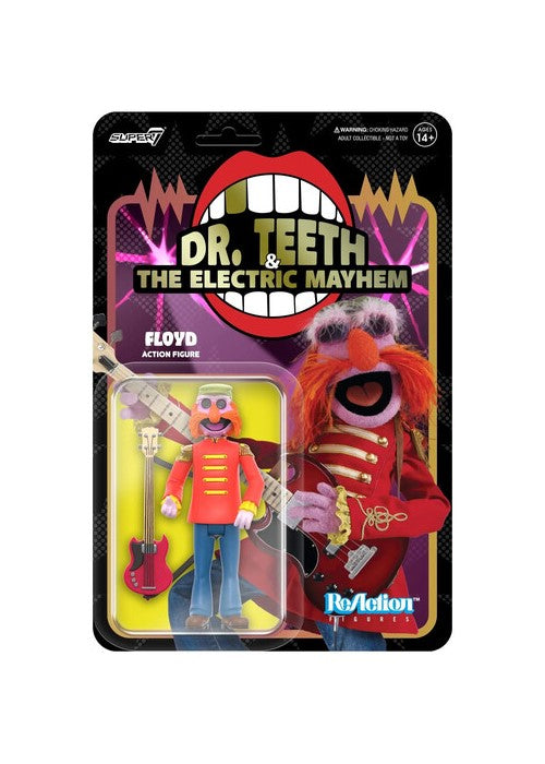 Super7 | Muppets ReAction Figures Wave 1 - Electric Mayhem Band - Floyd [NIP] | The Nerd Merchant