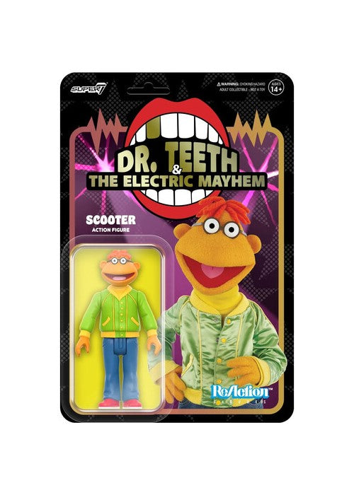 Super7 | Muppets - ReAction Figures Wave 1 - Electric Mayhem Band - Scooter [NIP] | The Nerd Merchant