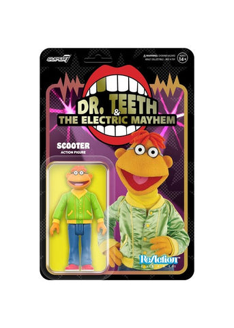 Super7 | Muppets - ReAction Figures Wave 1 - Electric Mayhem Band - Scooter [NIP] | The Nerd Merchant