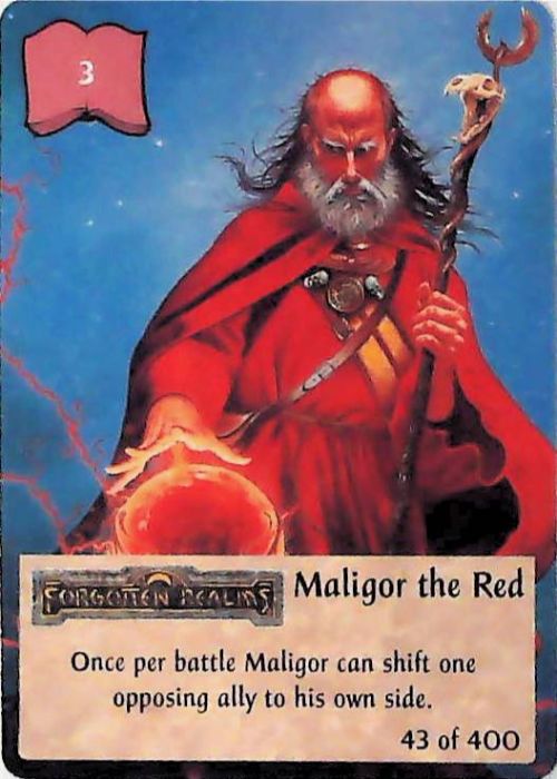 SpellFire CCG | Maligor the Red - 1st Edition 43/440 | The Nerd Merchant