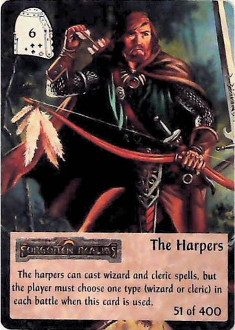 SpellFire CCG | The Harpers - 1st Edition 51/440 | The Nerd Merchant