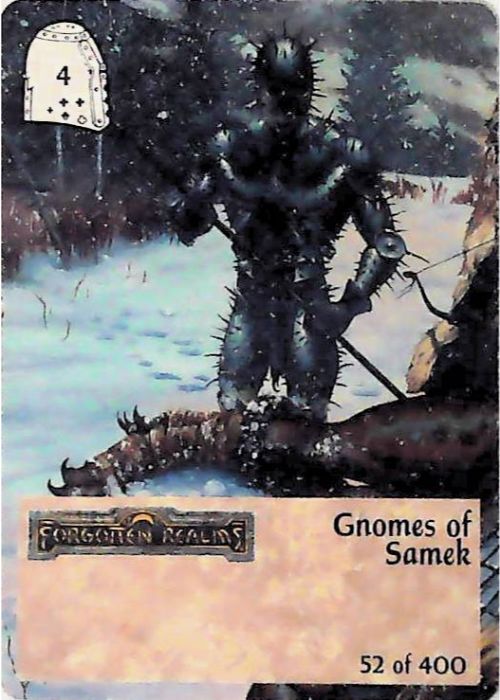 Spellfire CCG | Gnomes of Samek - 1st Edition 52 of 400 | The Nerd Merchant