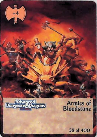 SpellFire CCG | Armies of Bloodstone - 1st Edition 58/440 | The Nerd Merchant