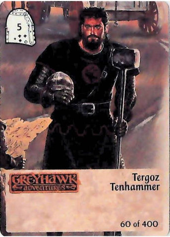 SpellFire CCG | Tergoz Tenhammer - 1st Edition 60/440 | The Nerd Merchant