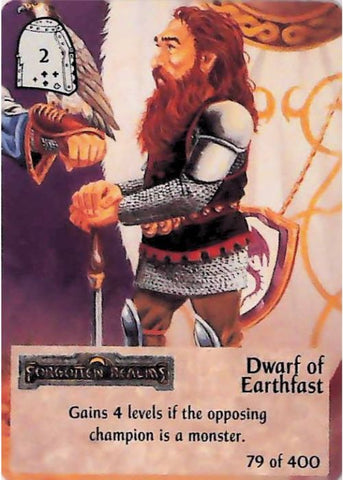 SpellFire CCG | Dwarf of Earthfast - 1st Edition 79/440 | The Nerd Merchant