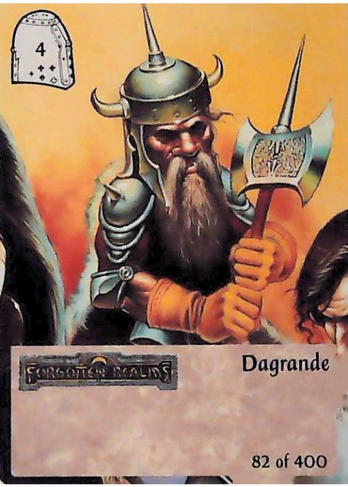 Spellfire CCG | Dagrande - 1st Edition 82 of 400 | The Nerd Merchant