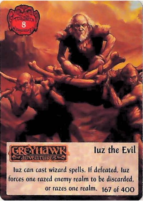 SpellFire CCG | Iuz the Evil - 1st Edition 167/440 | The Nerd Merchant