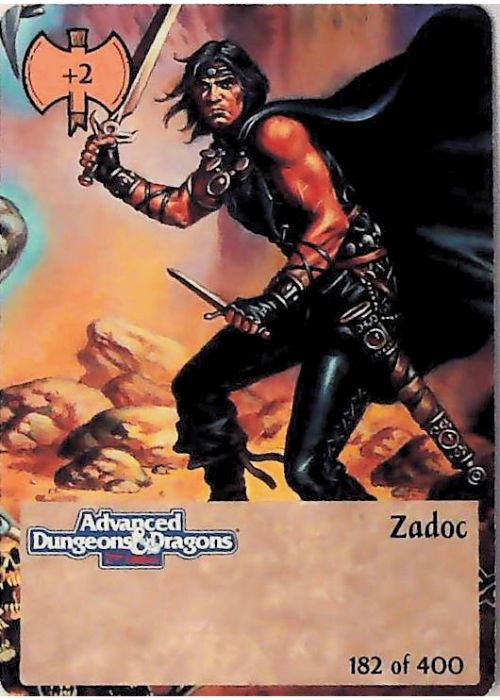 SpellFire CCG | Zadoc - 1st Edition 182/440 | The Nerd Merchant